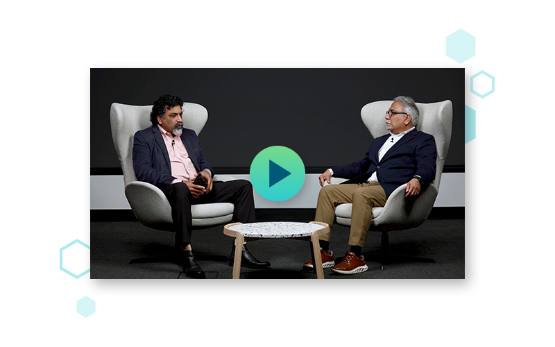 Thumbnail from a video featuring Ravi Kunju and Sam Mahalingham from Altair.