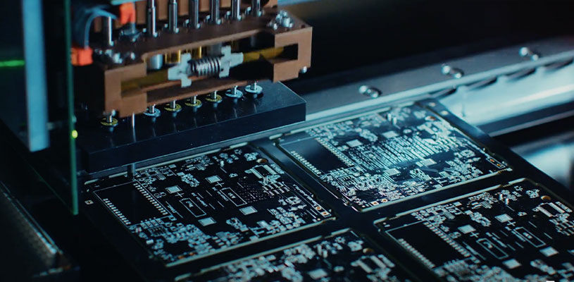 Few designs of electronic chips