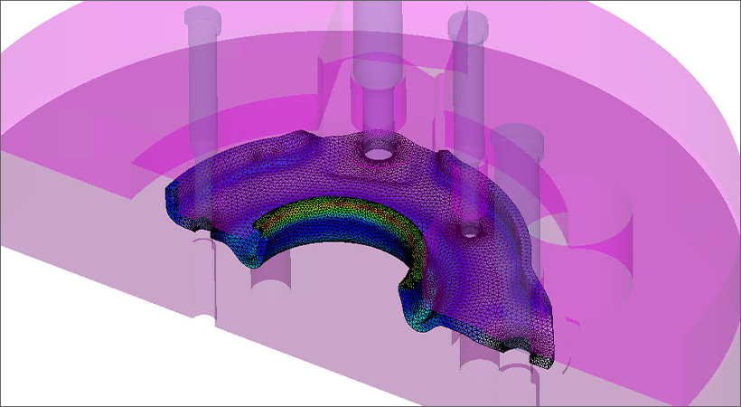 Plate Forging Simulation Using AFDEX: A Sneak Peek