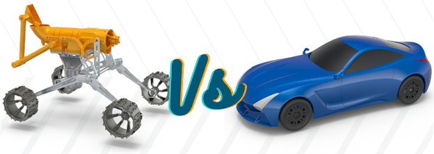 An unlikely rivalry between two vastly different vehicles