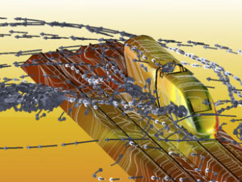 Headlamp modeling in SimLab and CFD analysis using AcuSolve