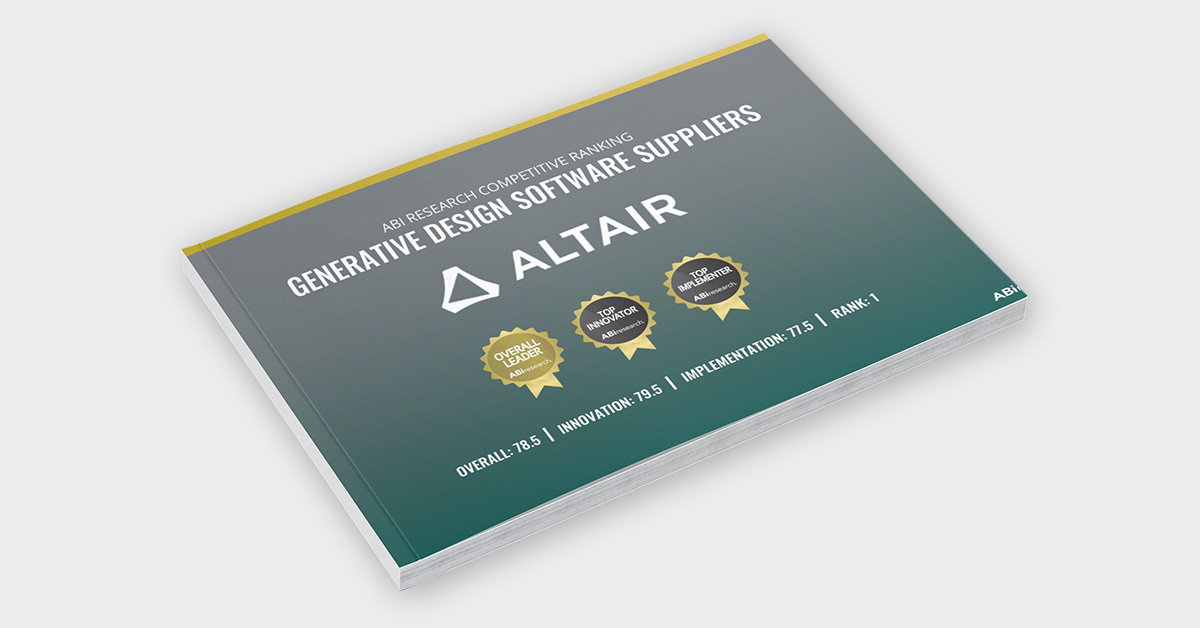 Generative Design Competitive Ranking by ABI Research