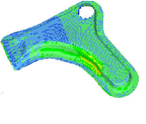 Process Simulation of Parts Made with Complex Fabrics