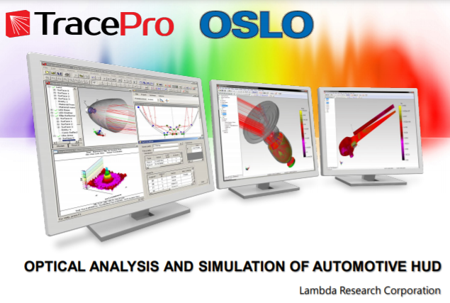 Optical Analysis and Simulation of Automotive HUD